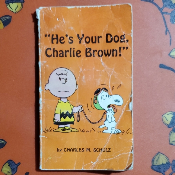 Scholastic Other - He's Your Dog, Charlie Brown Book 1968 Paperback